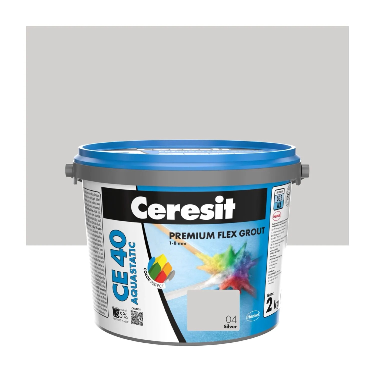 Ceresit Fuga elastyczna CE 40 silver 2 kg