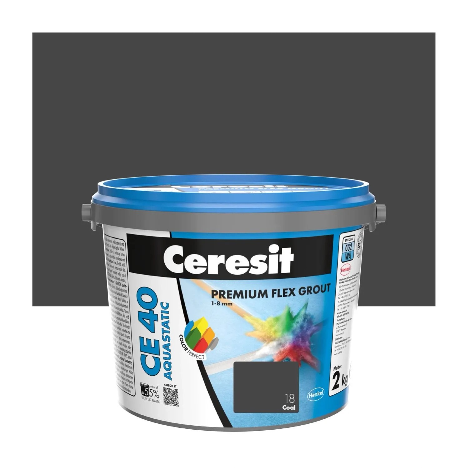 Ceresit Fuga elastyczna CE40 coal 2 kg