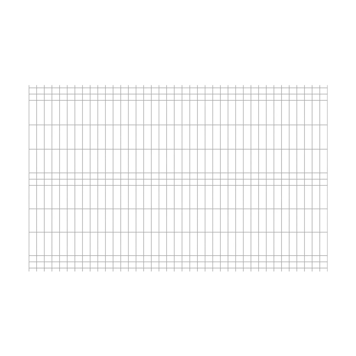 Jarmex Panel ogrodzeniowy czarny, oczko 8x20 cm, drut 3,4 mm - 248,5 x 152 cm