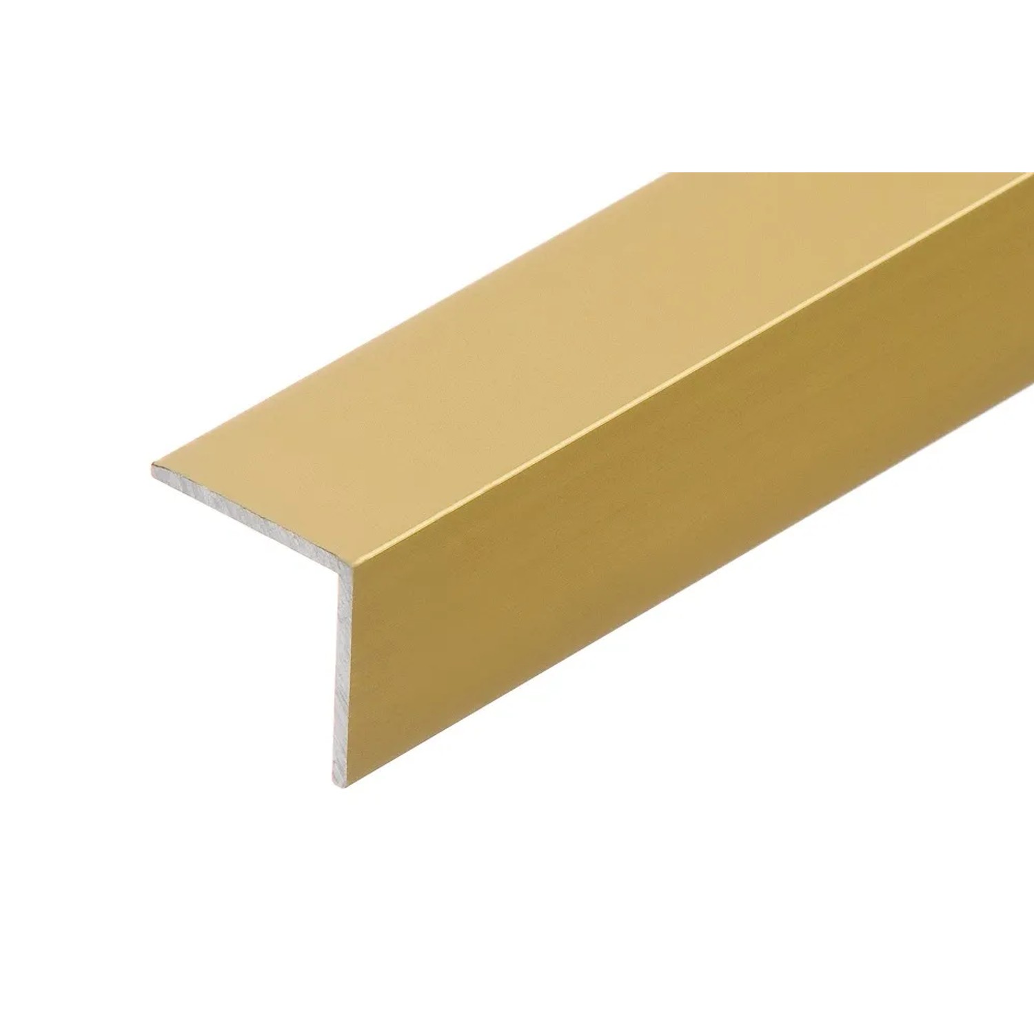 Cezar Profil kątowy aluminiowy 20 x 20 x 2000 mm złoty