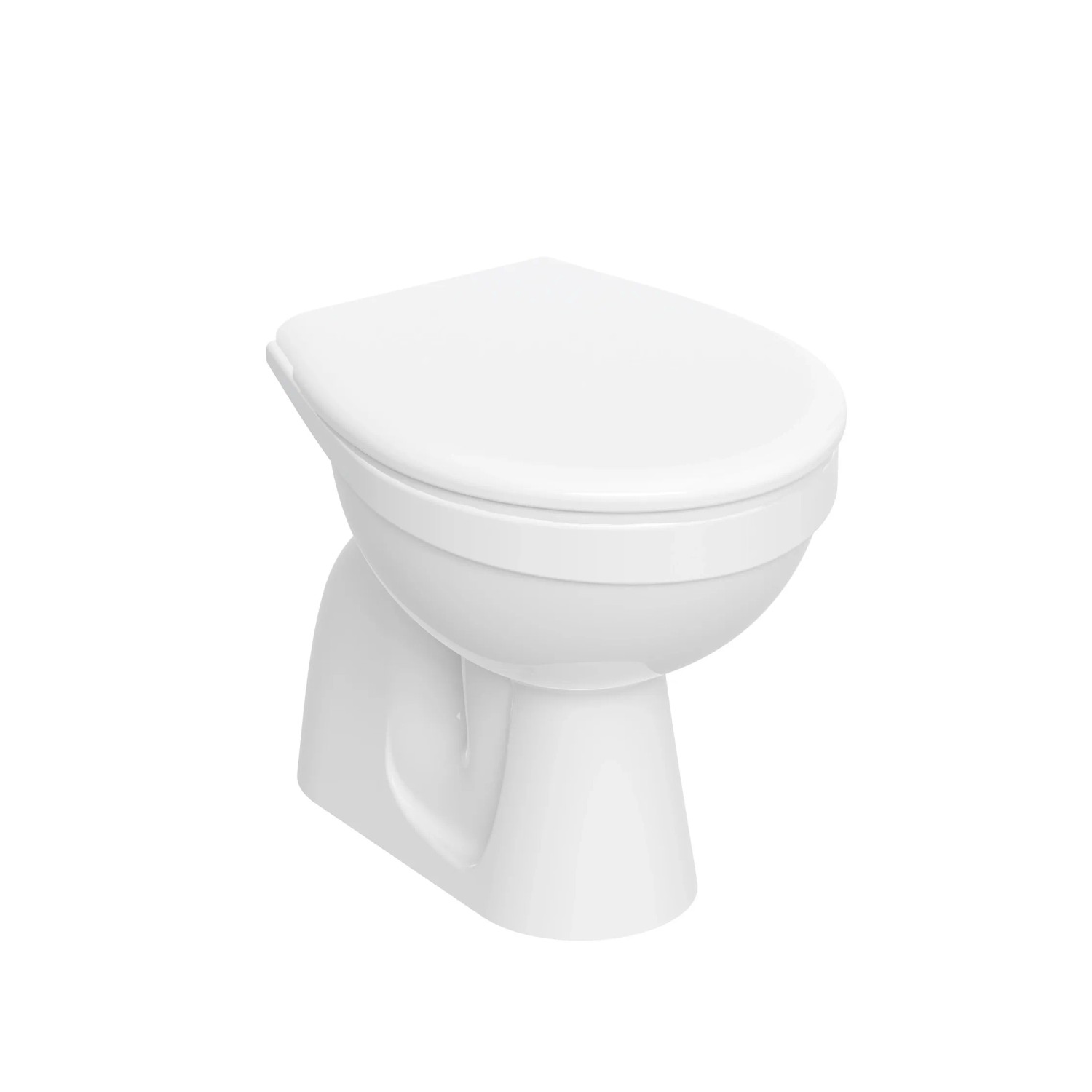 Miska WC stojąca pionowa z deską