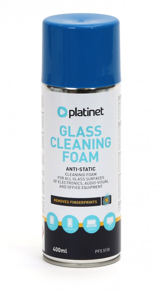 Pianka do czyszczenia powierzchni szklanych Platinet S5110, 400ml