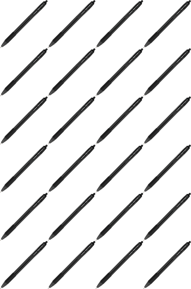 24x Długopis automatyczny Toma FastNote TO-030, 0.7mm, czarny