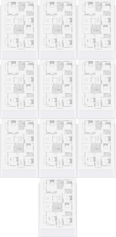 10x Ofertówka krystaliczna Biurfol, „U”, A3, 150μm, 1 sztuka, transparentny