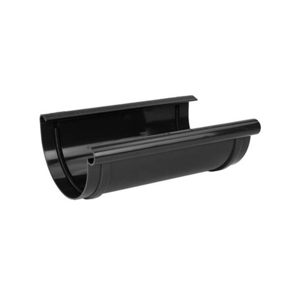 Złączka rynny PVC 100 czarna Kaczmarek