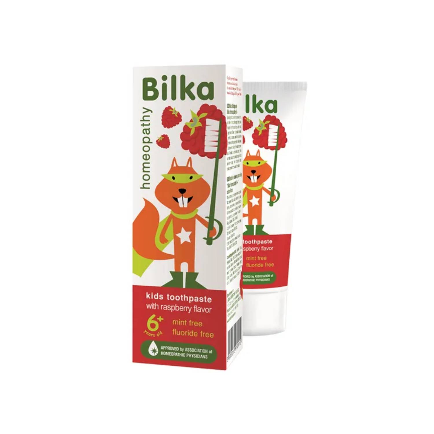 Bilka homeopathy - pasta do zębów dla dzieci 6+, 50 ml