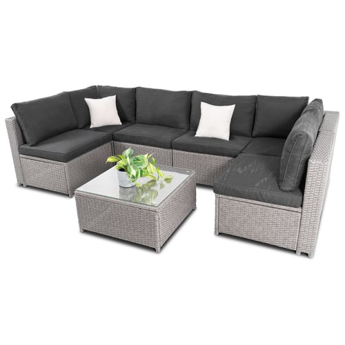 Gartenmöbel-Set TORINO Grau/Graphit