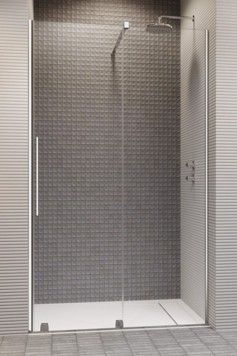 Radaway Furo DWJ drzwi prysznicowe 52,2 cm prawe chrom/szkło przezroczyste 10107522-01-01R