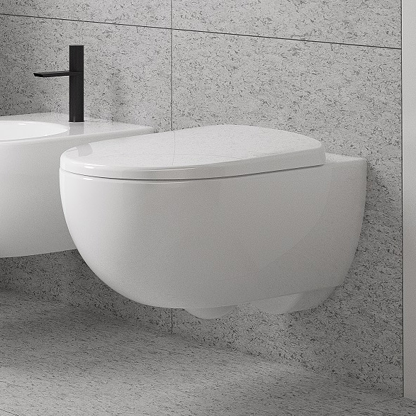 Geberit Selnova Premium miska WC wisząca bez kołnierza biały 502.035.00.1 - Wysyłka w 24h