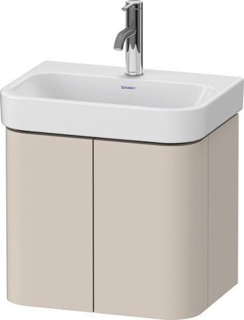 Duravit Happy D.2 szafka 47,5x35x41,5 cm podumywalkowa wisząca taupe supermat hp4384083830000