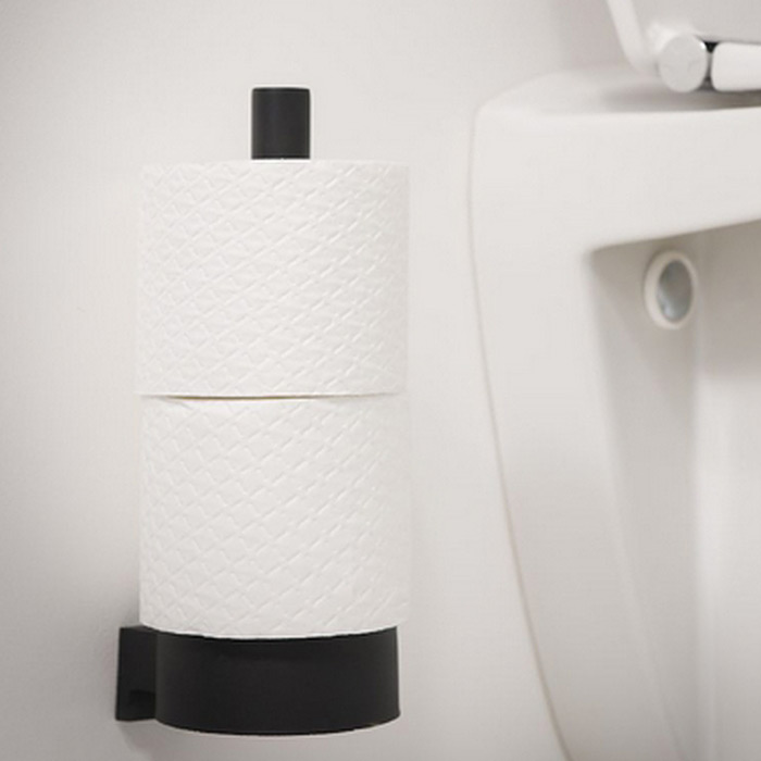 Tiger Bold uchwyt na papier toaletowy czarny mat 287930746 - Wysyłka w 24h