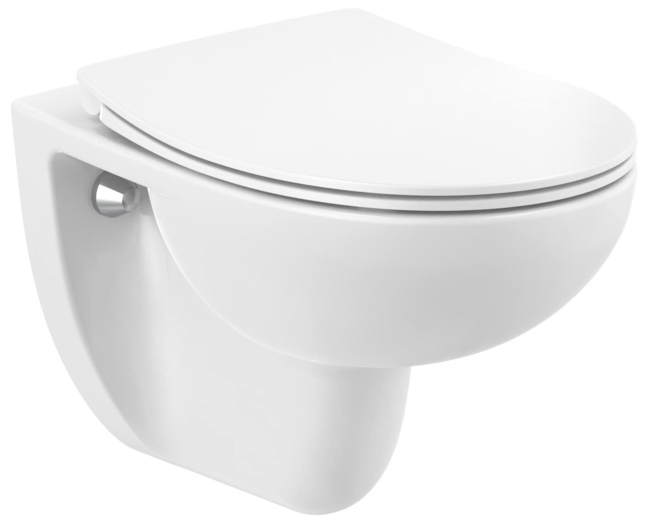 Roca Victoria miska WC z deską wolnoopadającą wisząca bez kołnierza biały A34HV02000
