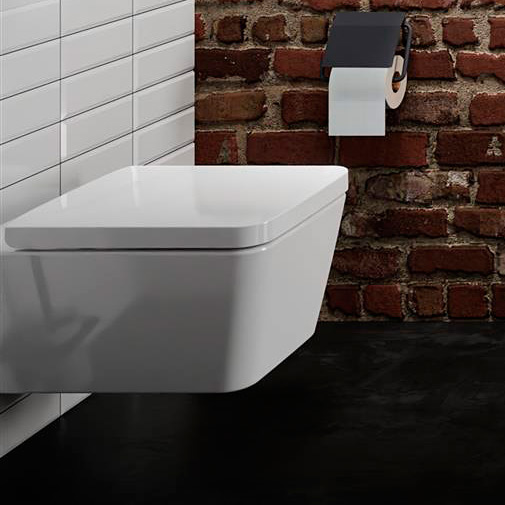 Hansgrohe EluPura Q miska WC z deską wolnoopadającą wisząca bez kołnierza biały 62023450 - Wysyłka w 24h