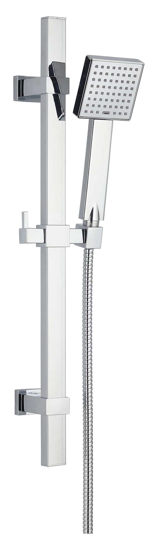 Sea-Horse Kwadro New zestaw prysznicowy ścienny chrom NZ-H403