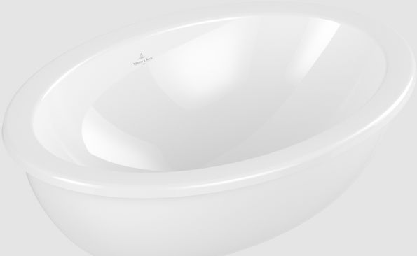 Villeroy & Boch Loop & Friends umywalka 66x47 cm owalna wpuszczana biała 4A6301R1