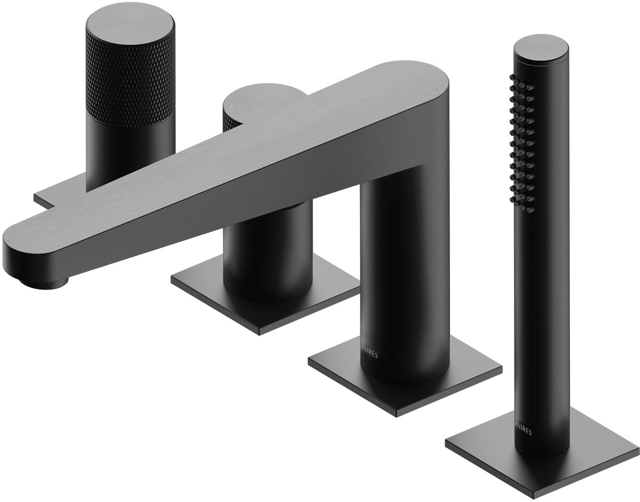 Omnires Contour bateria wannowo-prysznicowa nawannowa CT8032AT