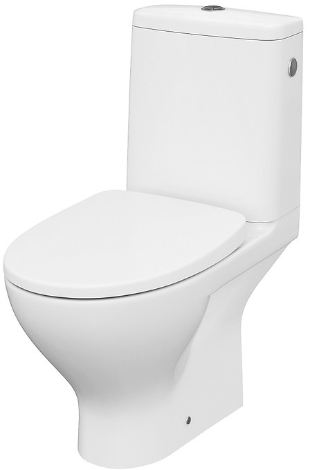 Cersanit Moduo miska WC CleanOn kompakt z deską slim wolnoopadającą Wrap biała K116-024