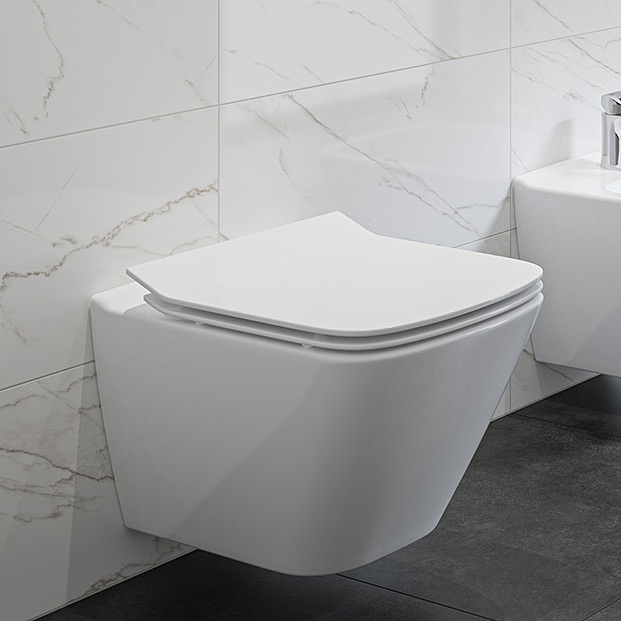 Cersanit City miska WC z deską wolnoopadającą S701-405 - Wysyłka w 24h