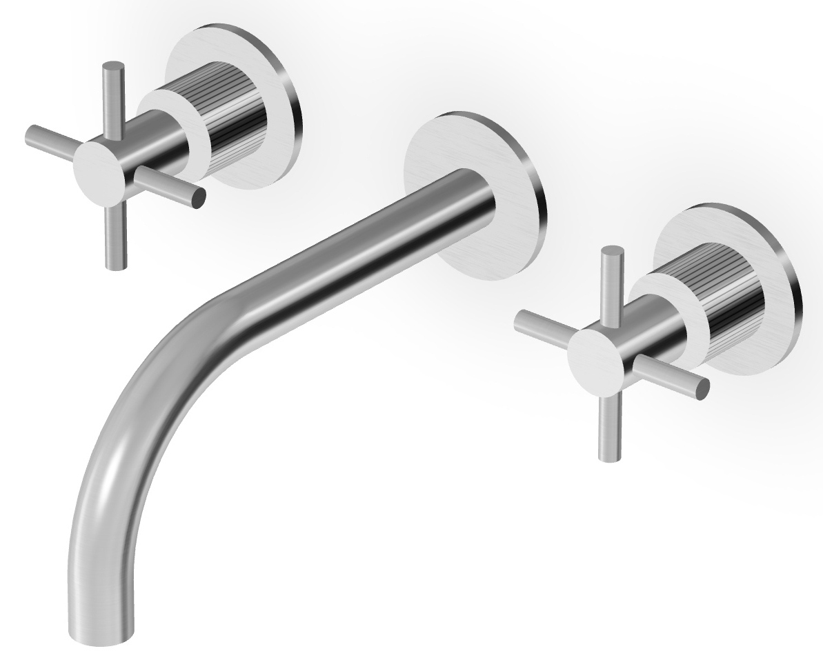 Zucchetti Helm bateria umywalkowa podtynkowa stal ZHM760.XG2