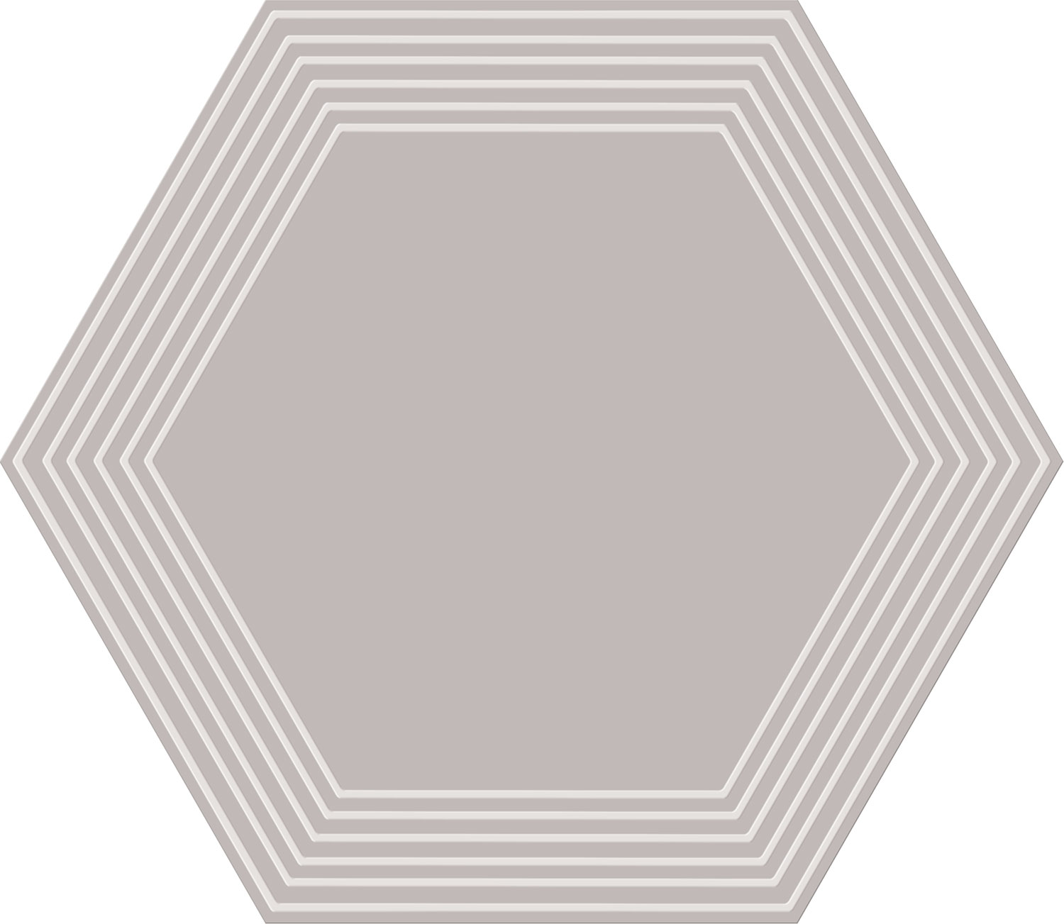 Tubądzin Cielo e Terra dekor ścienny 22,1x19,2 cm beżowa