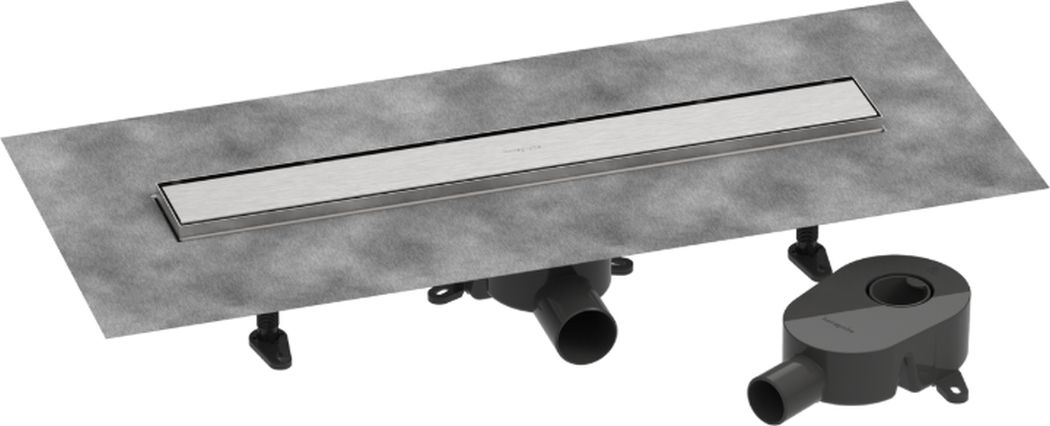 Hansgrohe RainDrain Go odpływ liniowy 60 cm kompletny stal szlachetna szczotkowana 56271800