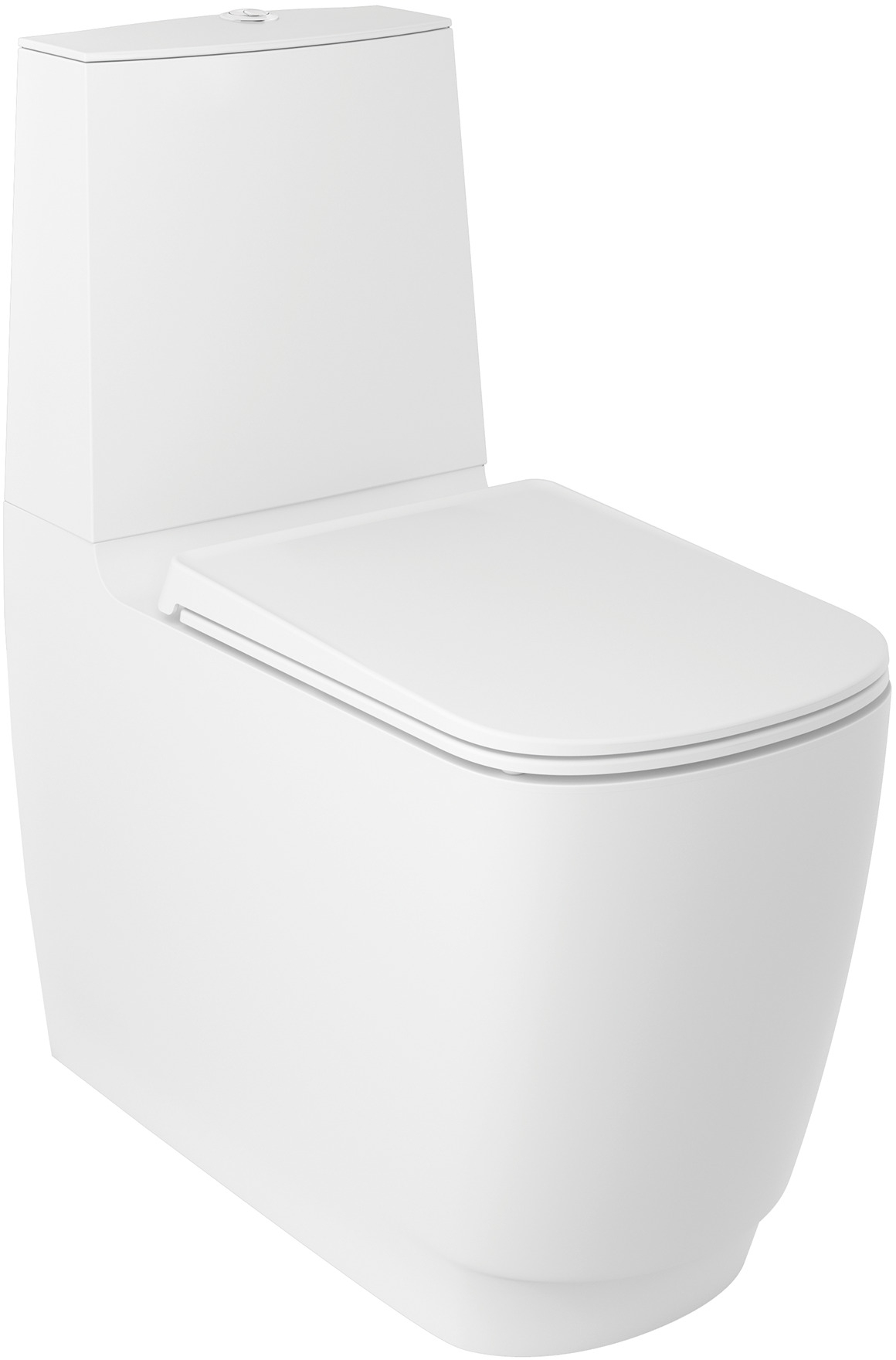 Kludi Resa S miska kompakt WC ze spłukiwaniem wirowym biały mat 27WCB0153