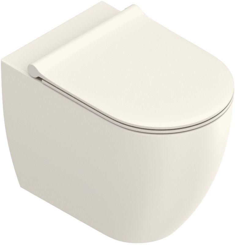 Catalano Sfera miska WC stojąca bez kołnierza Lino Satinato 0514550030