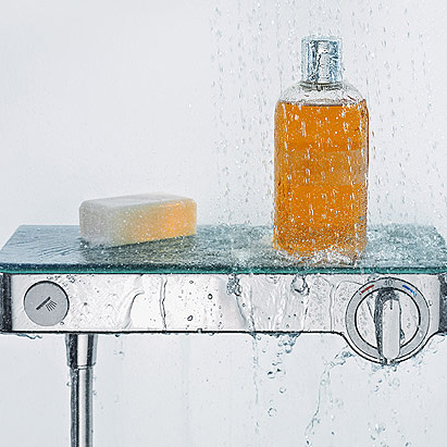 Hansgrohe ShowerTablet Select 300 bateria prysznicowa ścienna termostatyczna biały/chrom 13171400