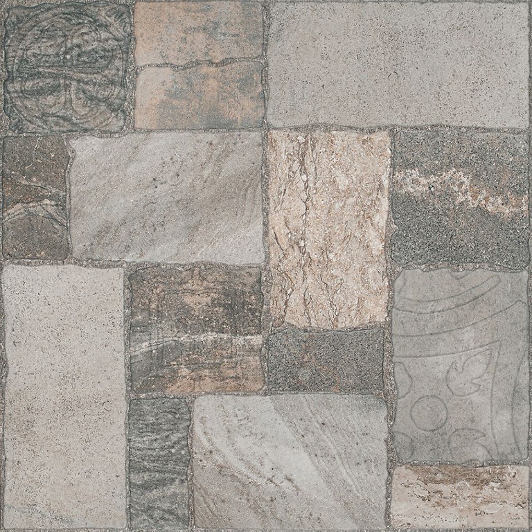 Cersanit Midway płytka ścienno-podłogowa 42x42 cm szara