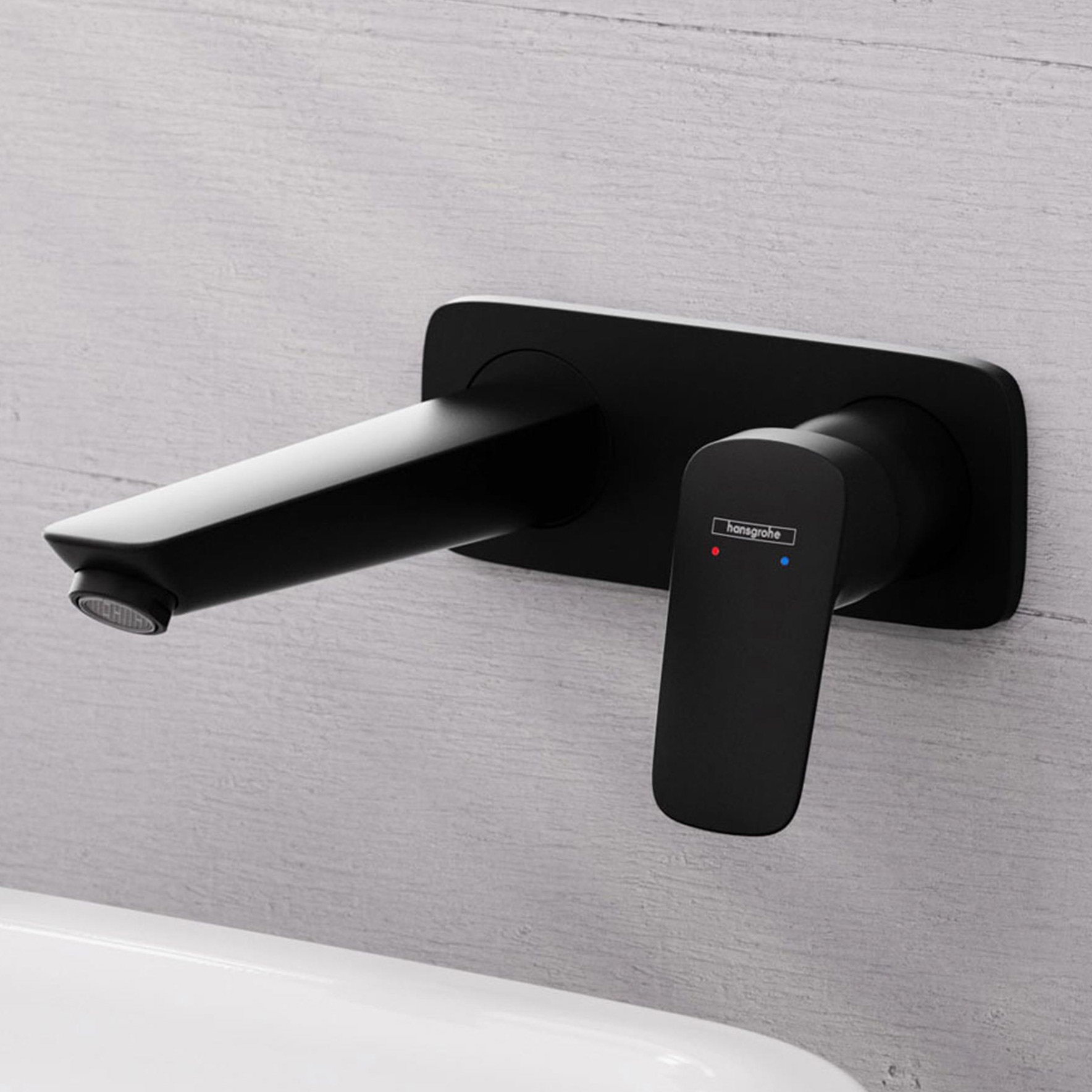 Hansgrohe Logis bateria umywalkowa podtynkowa czarny mat 71220670