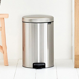 Brabantia NewIcon kosz na śmieci 20 l pedałowy stal mat FPP 111907