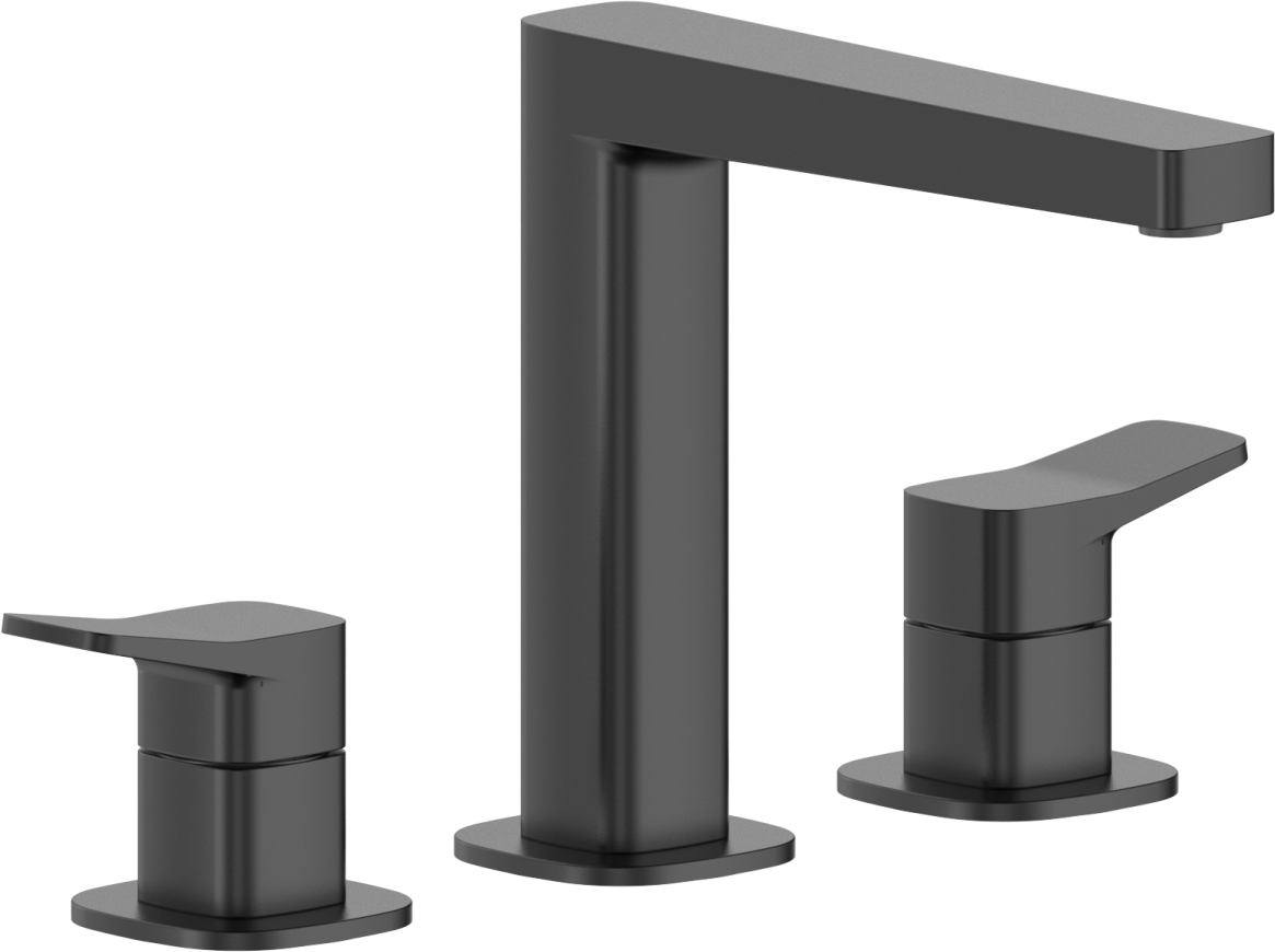 KFA Armatura Malaga Black bateria umywalkowa stojąca czarna 4522-221-81