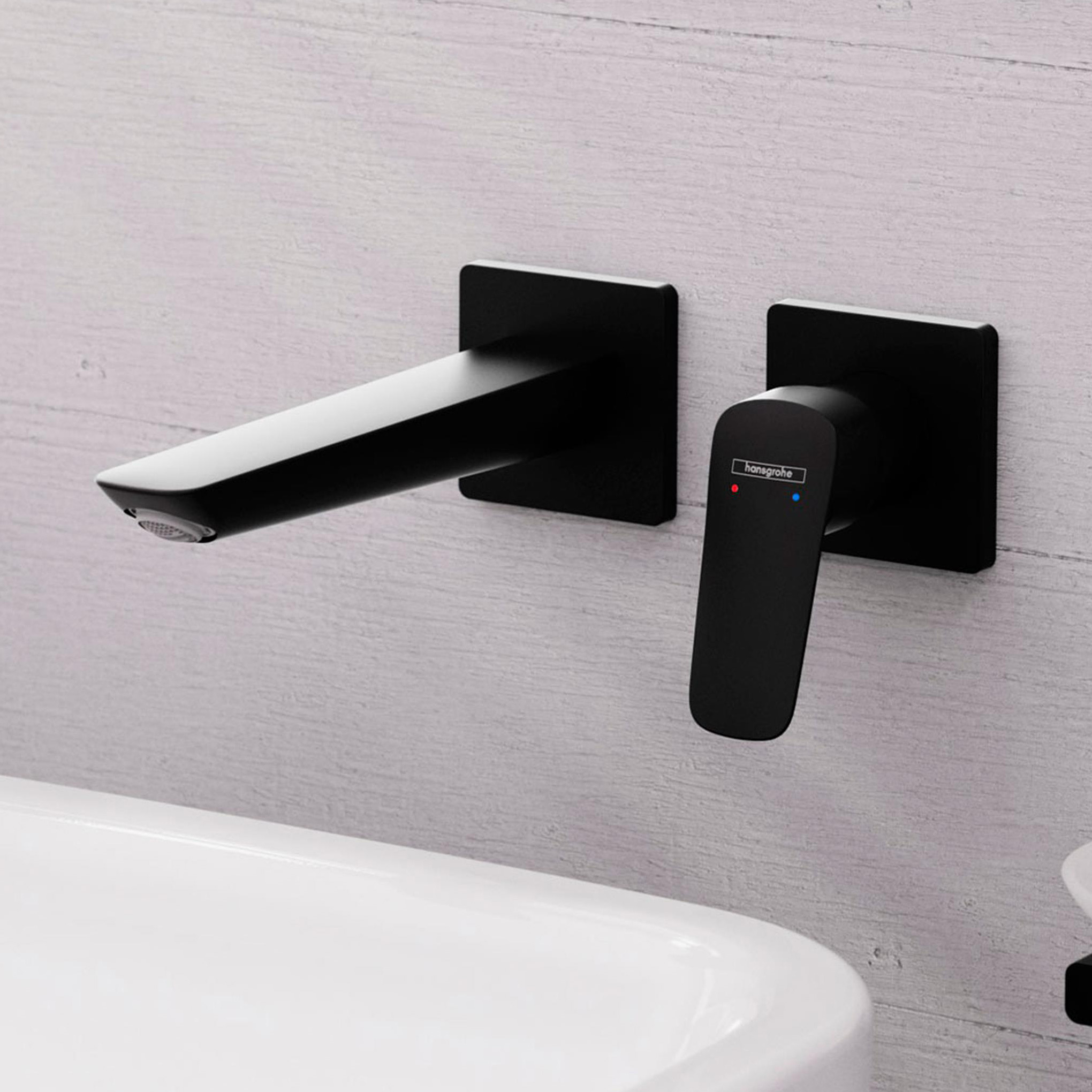 Hansgrohe Logis bateria umywalkowa podtynkowa czarny mat 71256670 - Wysyłka w 24h