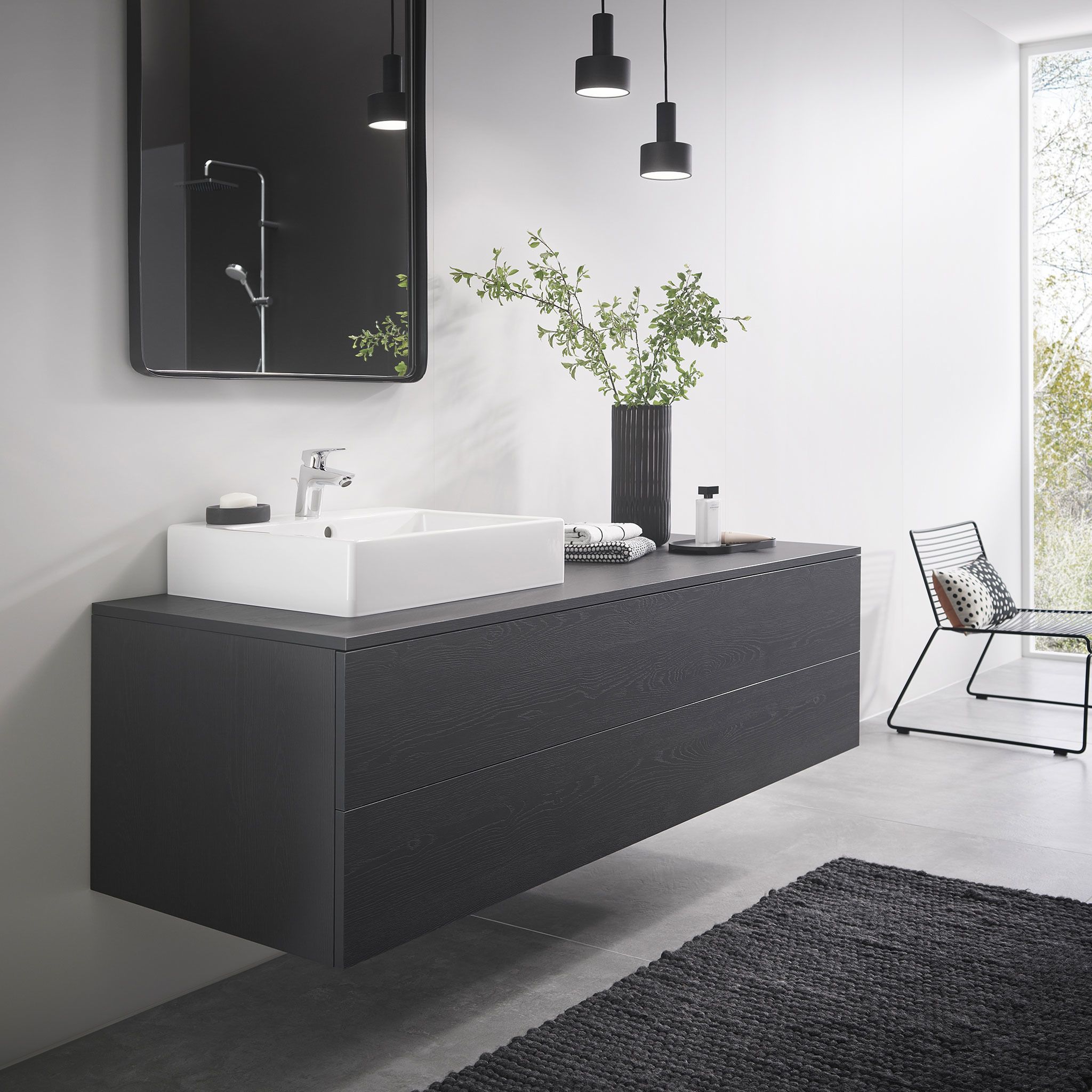 Hansgrohe Logis bateria umywalkowa stojąca chrom 71170000