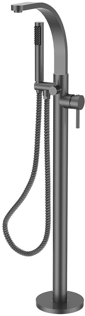 Besco Decco III bateria wannowo-prysznicowa wolnostojąca grafit BW-DIII-GR