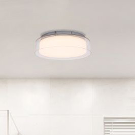 Nowodvorski Lighting Pan LED M plafon 1x17W LED chrom 8174