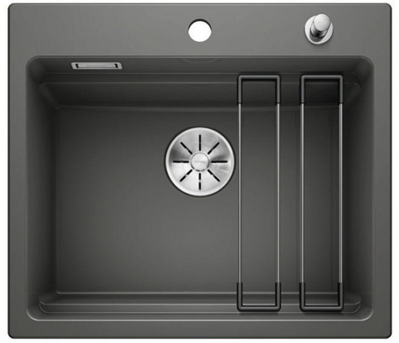 Blanco Etagon 6 zlewozmywak ceramiczny 58,4x51 cm PuraPlus bazaltowy 525161