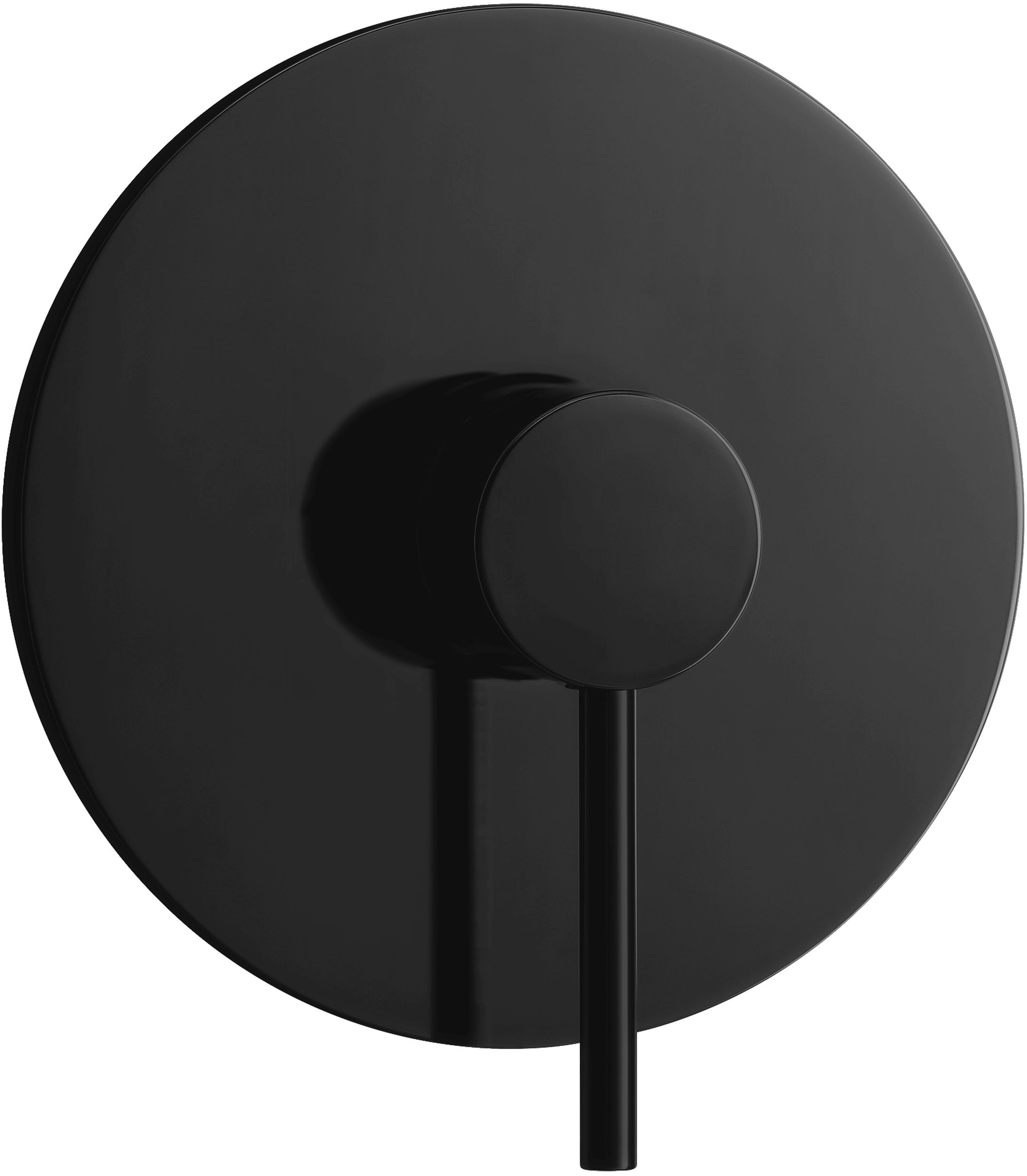 Herzbach Deep Black bateria prysznicowa podtynkowa czarny mat 23.210550.1.12