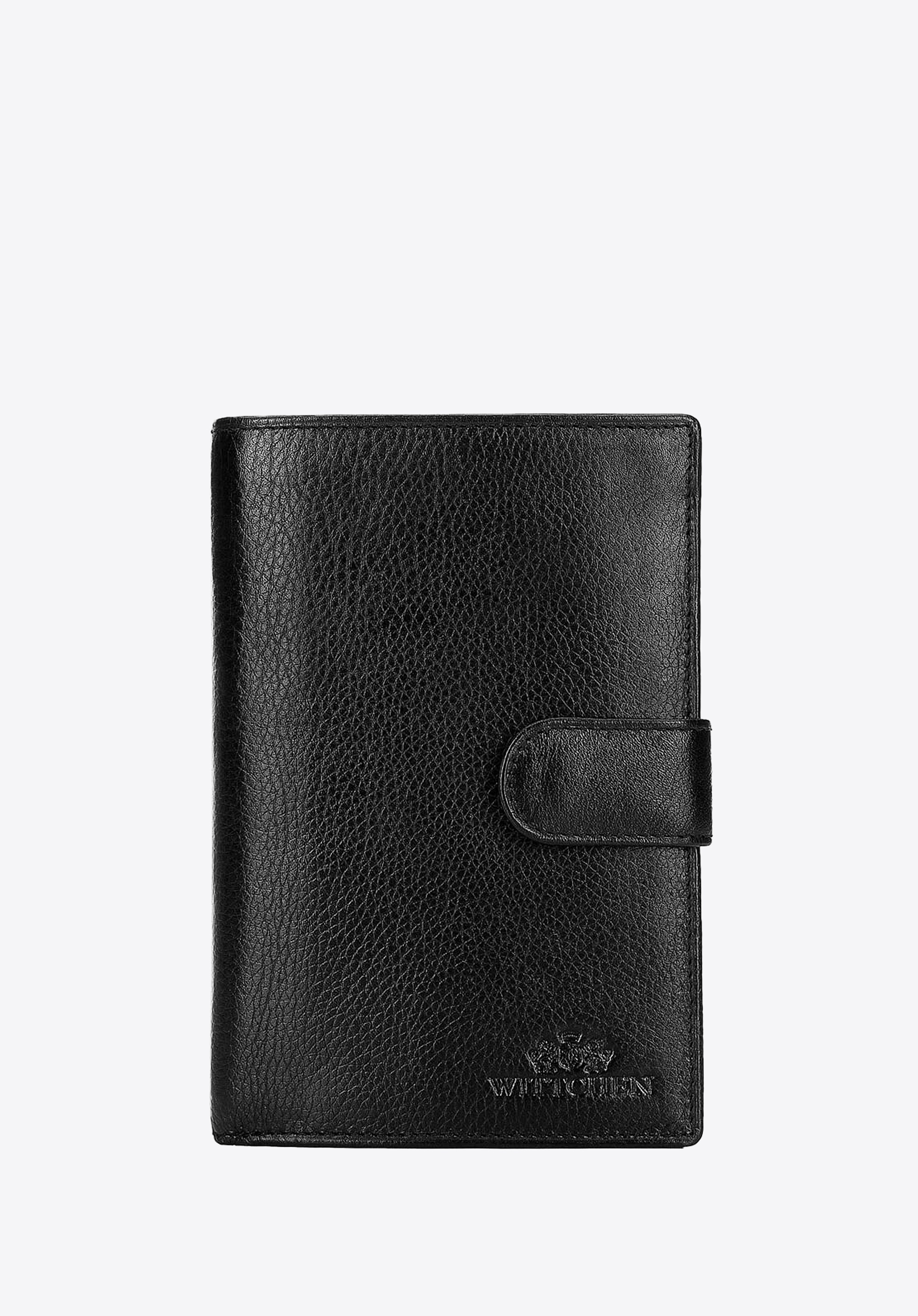 Męski portfel skórzany z dużą ilością przegródek