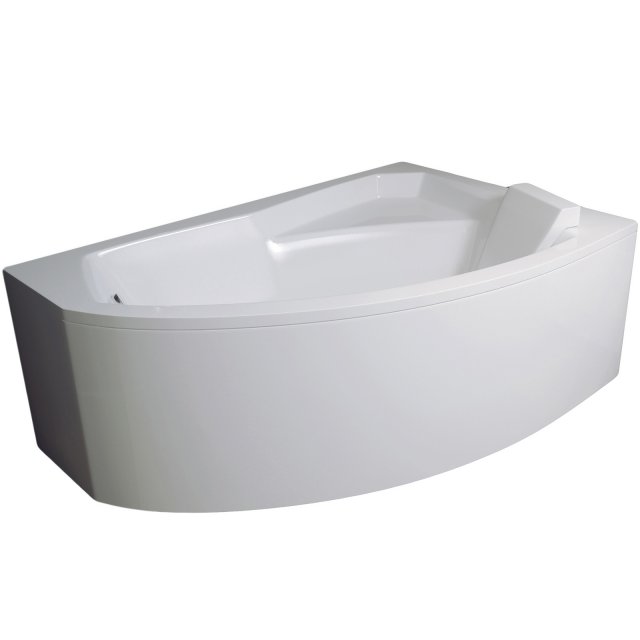 BESCO Wanna narożna RIMA 140x90 cm prawa #WAR-140-NP