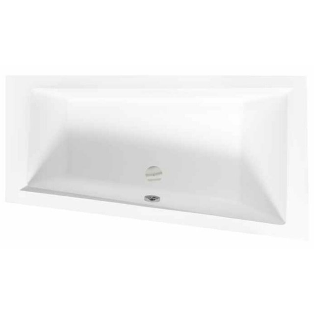 BESCO Wanna narożna INTIMA SLIM asymetryczna prawa 150x85 #WAIT-150-S