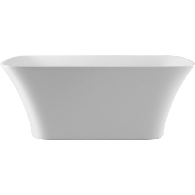 BESCO Wanna wolnostojąca ASSOS S-LINE 160x70 cm klik-klak biały czysz