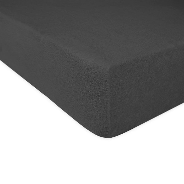 Grube Prześcieradło FROTTE 180x200 na gumkę wz. 041 antracyt
