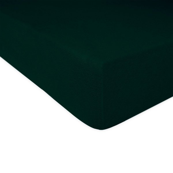 Grube Prześcieradło FROTTE 180x200 na gumkę wz. 036 zieleń butelkowa