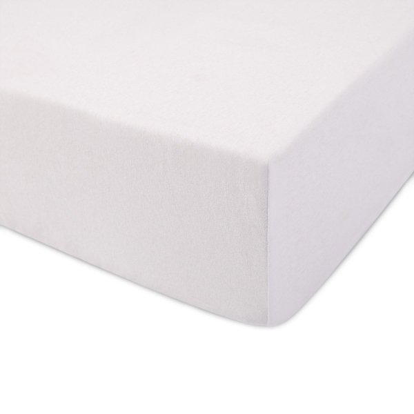 Prześcieradło jersey 180x200 z gumką wz. D001 (biały)