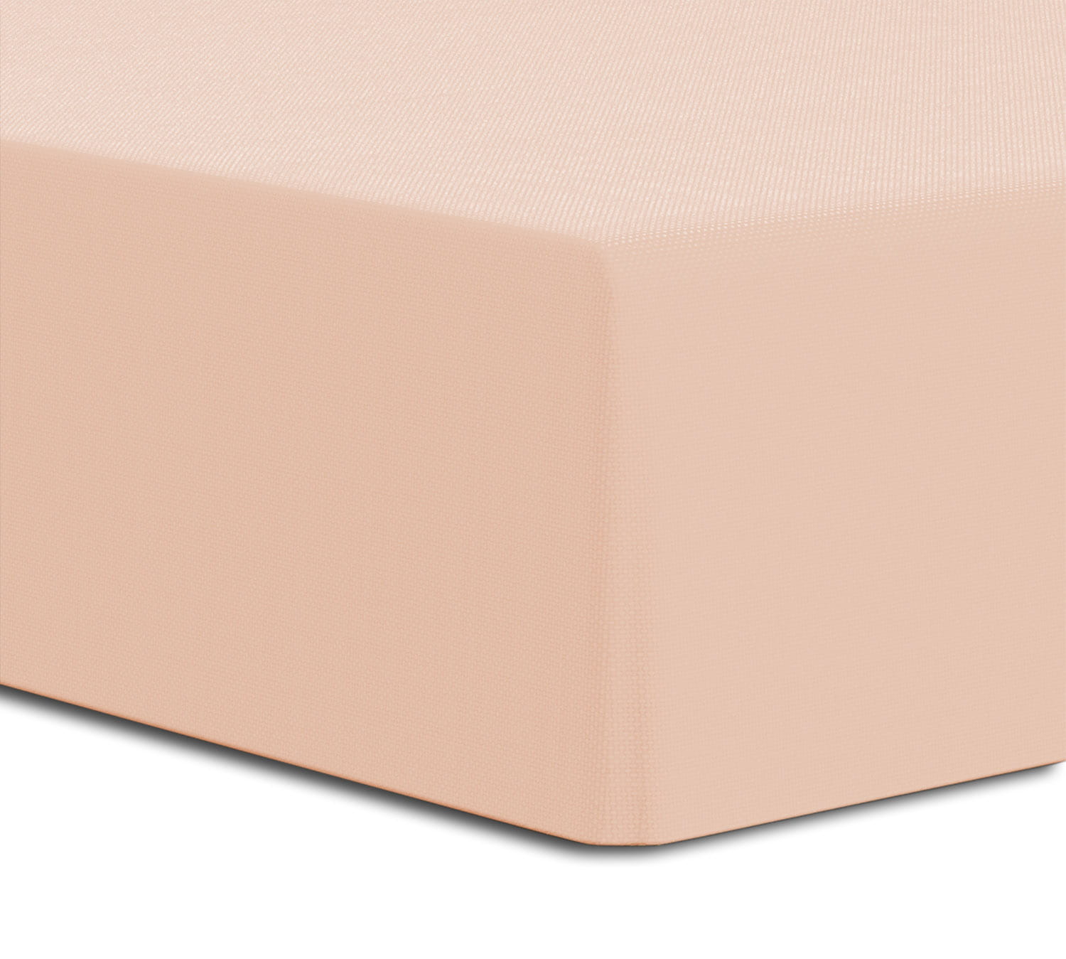 Prześcieradło z gumką 180x200 GRUBY JERSEY kolor jasny róż wysokie 25cm