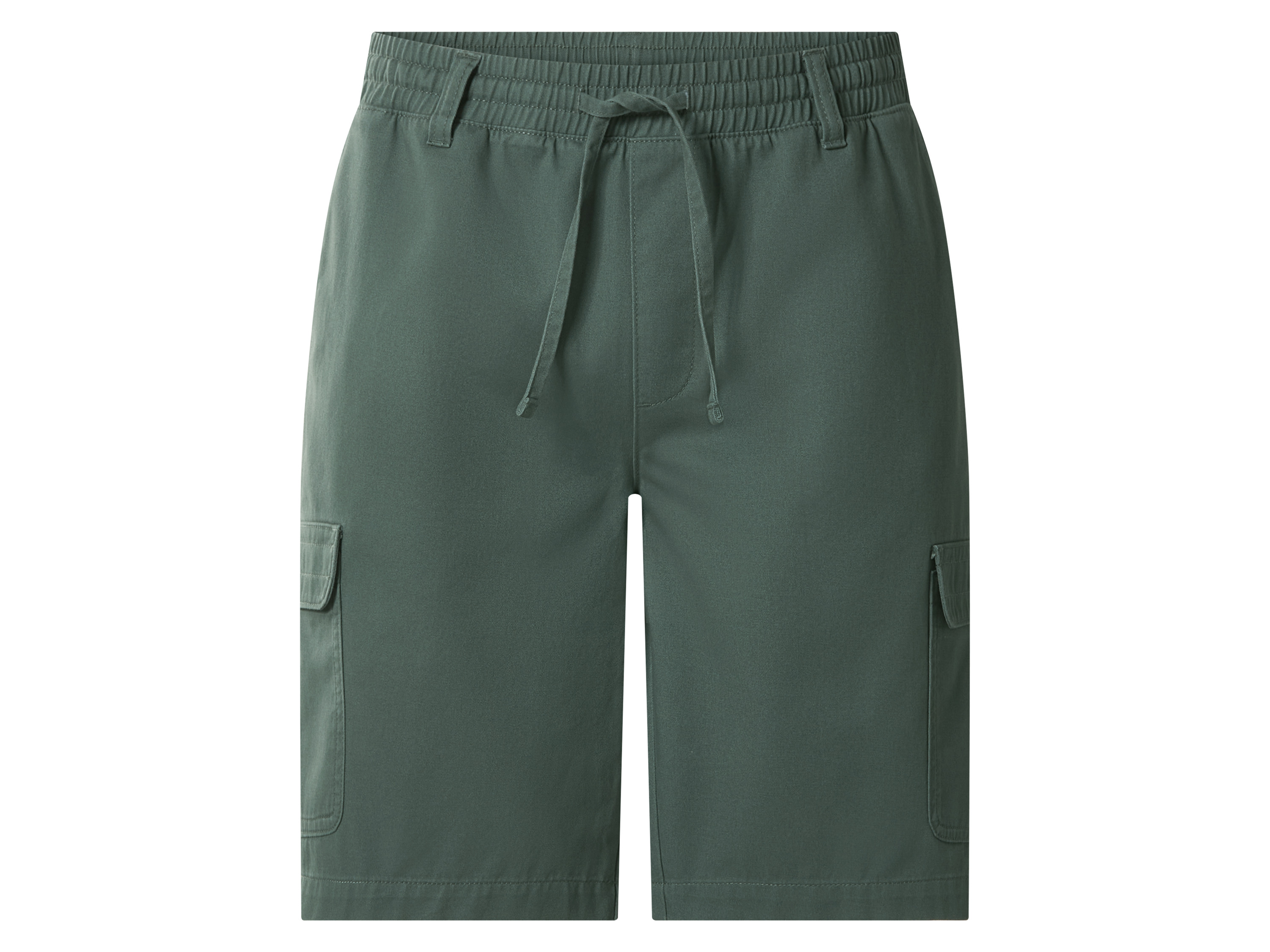 esmara Men Bermudy cargo męskie Zielony, XL 56/58