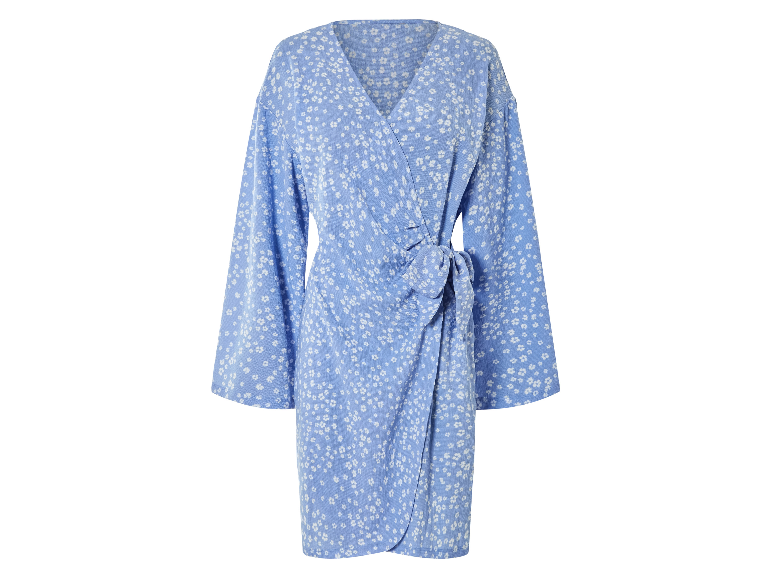 esmara Sukienka damska w stylu kimono Jasnoniebieski, S36/38
