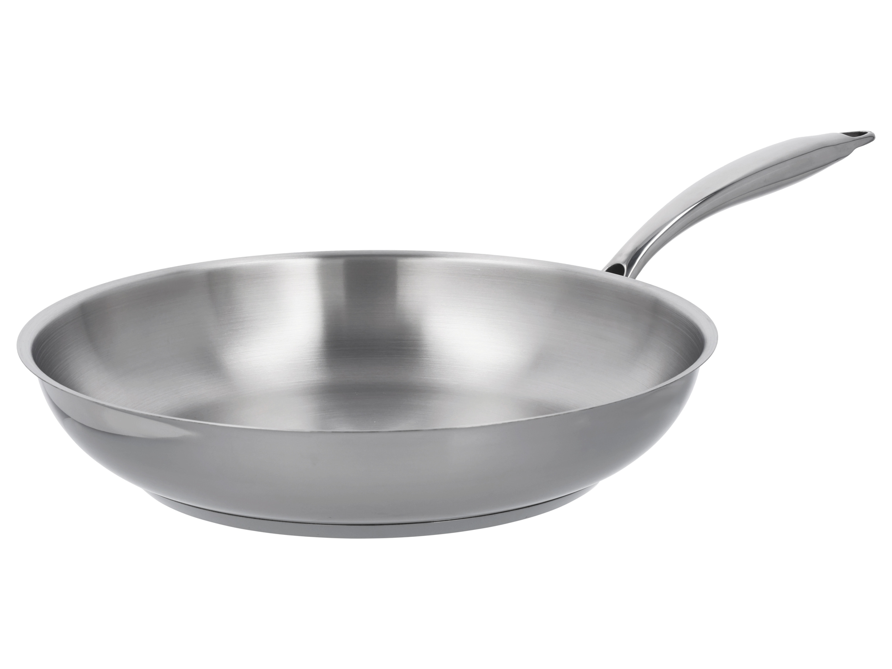 Silvercrest Patelnia ze stali nierdzewnej, Ø 28 cm Bez powłoki