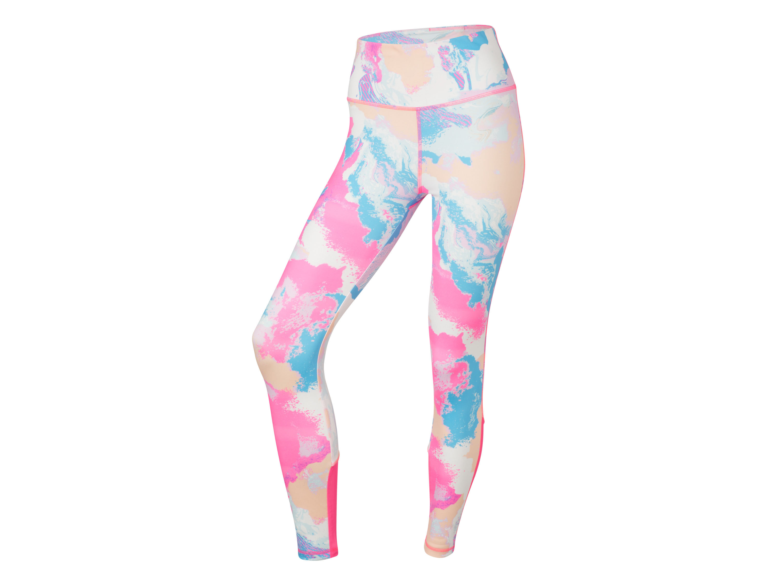Crivit Legginsy funkcyjne damskie z kieszenią na klucze Kolorowy, M 40/42